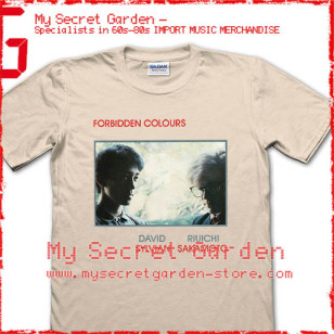 David Sylvian + Ryuichi Sakamoto - Forbidden Colours T Shirt 